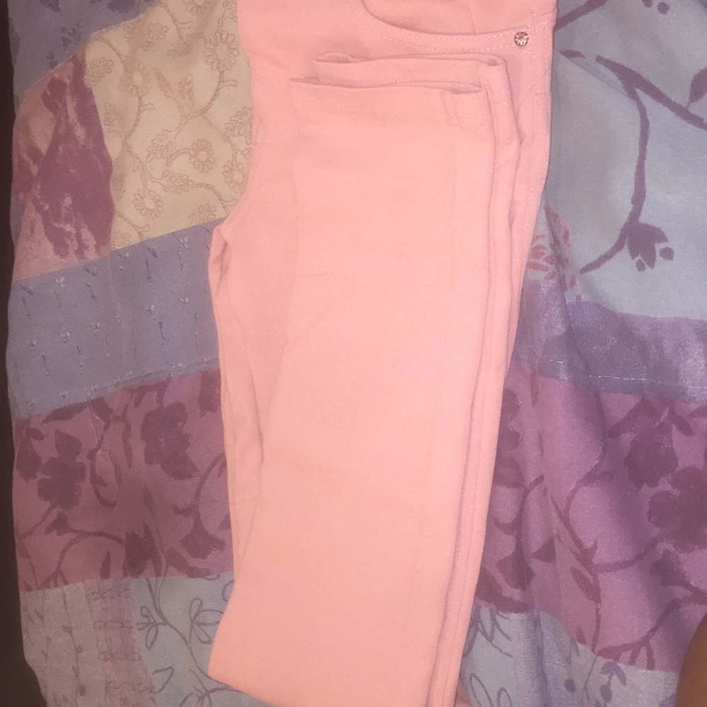 Pink jeans